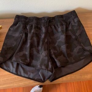 Camo athletic shorts